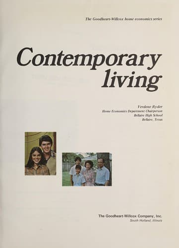 Tapa de Contemporary living