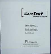 Tapa de Coretext