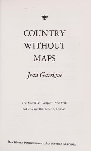 Tapa de Country without maps