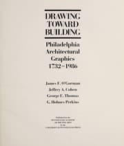 Tapa de Drawing Toward Building