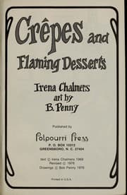 Tapa de Crêpes and flaming desserts