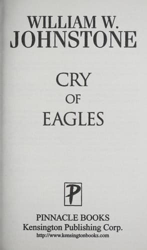 Tapa de Cry of eagles
