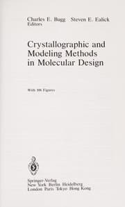 Tapa de Crystallographic and modeling methods in molecular design
