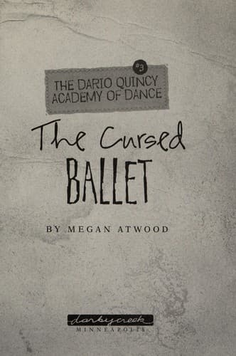 Tapa de The cursed ballet