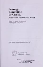 Tapa de Damage limitation or crisis?