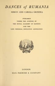 Tapa de Dances of Rumania
