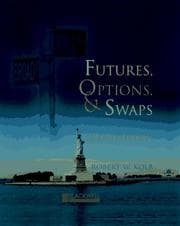 Tapa de Futures, options, and swaps