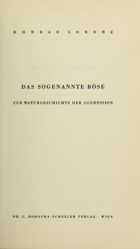 Tapa de Das sogenannte Böse