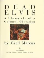 Tapa de Dead Elvis : a chronicle of a cultural obsession