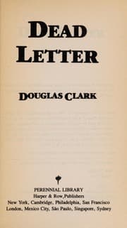 Tapa de Dead letter