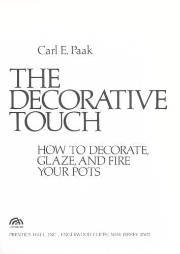 Tapa de The decorative touch