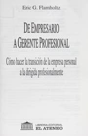 Tapa de De empresario a gerente profesional