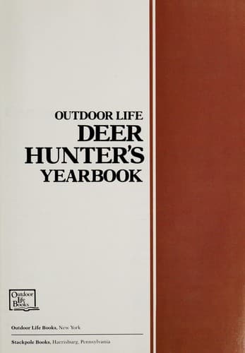 Tapa de Deer hunter's yearbook, 1989
