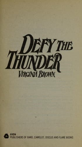 Tapa de Defy the thunder