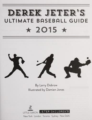 Tapa de Derek Jeter's ultimate baseball guide 2015
