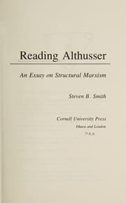 Tapa de Reading Althusser