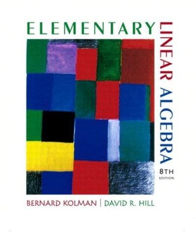 Tapa de Elementary Linear Algebra, Eighth Edition