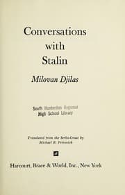 Tapa de Conversations with Stalin