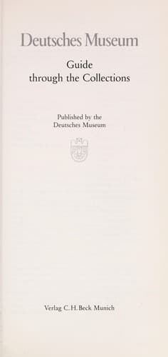 Tapa de Deutsches Museum