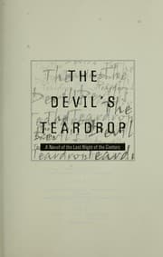 Tapa de The devil's teardrop : a novel of the last night of the century