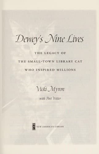 Tapa de Dewey's nine lives