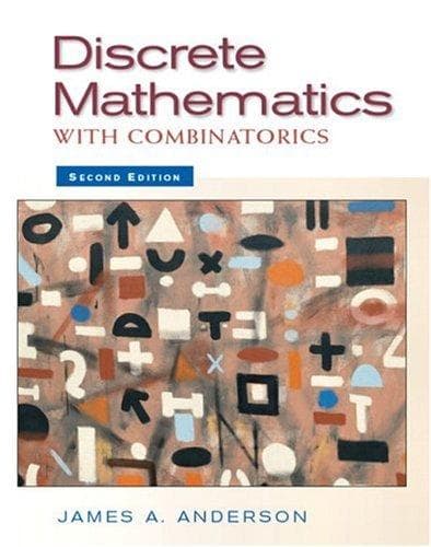 Tapa de Discrete Mathematics with Combinatorics, Second Edition