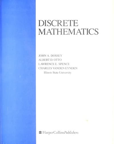 Tapa de Discrete mathematics