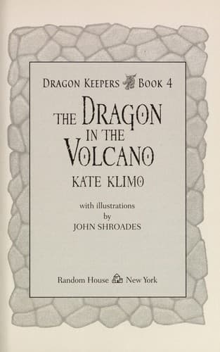 Tapa de The dragon in the volcano