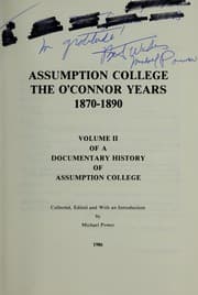Tapa de Assumption College, the O'Connor years