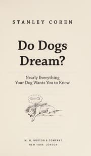 Tapa de Do dogs dream?