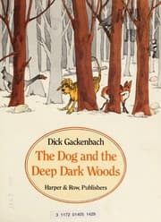 Tapa de The dog and the deep dark woods