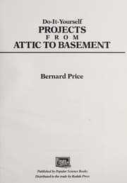 Tapa de Do-it-yourself projects from attic to basement