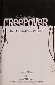 Tapa de Don't drink the punch! You're Invited to a Creepover #11