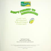 Tapa de Don't forget to remember