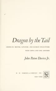 Tapa de Dragon by the tail; American, British, Japanese, and Russian encounters with China and one another