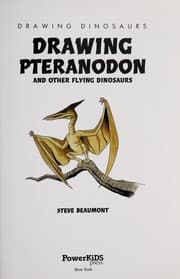 Tapa de Drawing Pteranodon and other flying dinosaurs