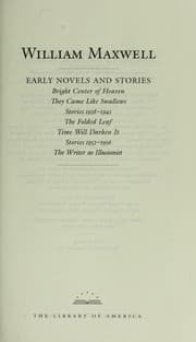 Tapa de Early novels and stories