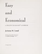 Tapa de Easy and economical