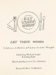 Tapa de Eat These Words