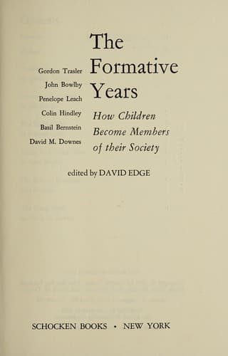 Tapa de The Formative years