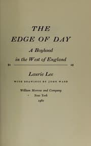 Tapa de The edge of day; a boyhood in the west of England