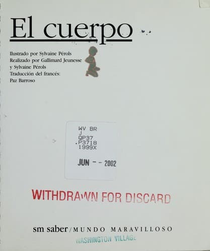 Tapa de El cuerpo