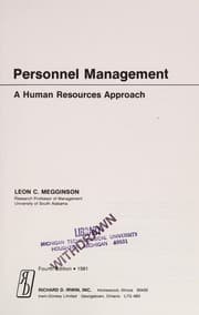 Tapa de Personnel management