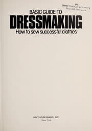 Tapa de Basic guide to dressmaking