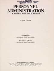 Tapa de Personnel administration
