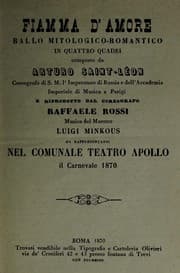 Tapa de Fiamma d'amore