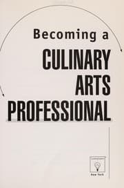 Tapa de Becoming a culinary arts professional