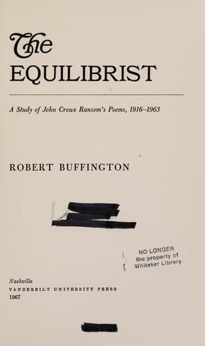 Tapa de The equilibrist