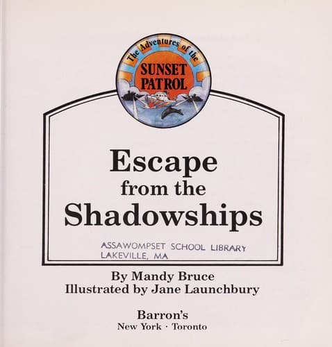 Tapa de Escape from the Shadowships