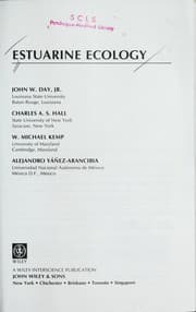 Tapa de Estuarine ecology